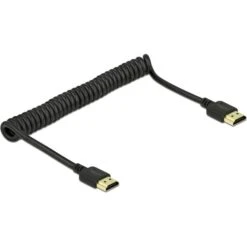 DeLOCK HDMI Spiralkabel 4K 60Hz