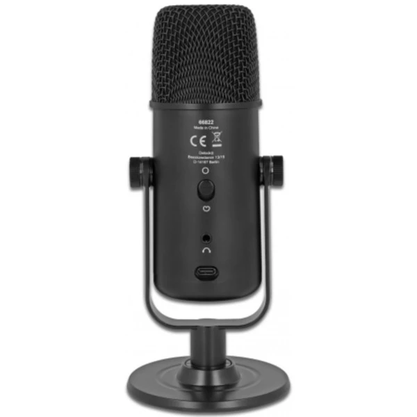 DeLOCK Multifunktionales Doppelkapsel USB Mikrofon – Bild 2