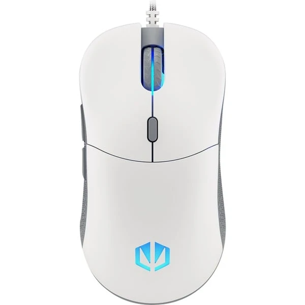 ENDORFY GEM Plus Onyx White, Gaming-Maus