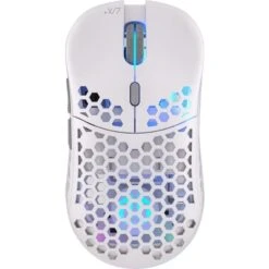 ENDORFY LIX Plus Onyx White Wireless, Gaming-Maus