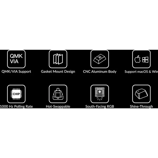 Keychron Q1 Version 1 Knob, Gaming-Tastatur â Bild 5