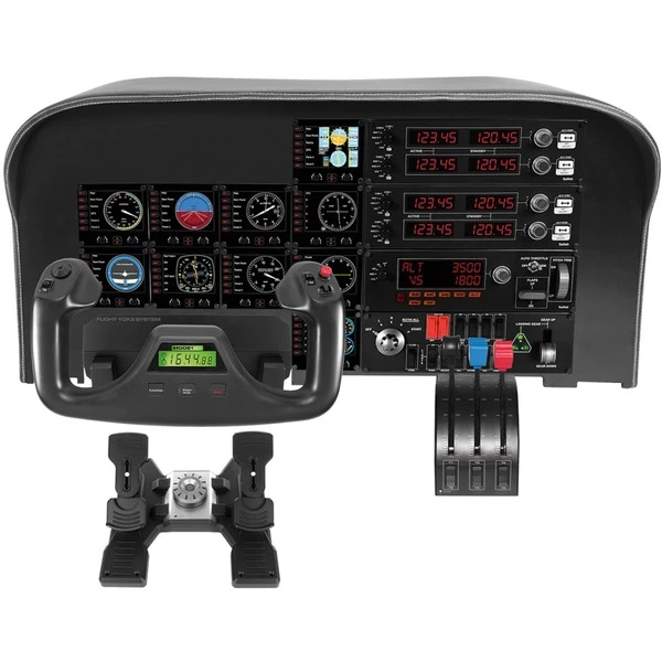 Logitech G Saitek PRO Flight Multi Panel, Instrumentenpanel – Bild 3