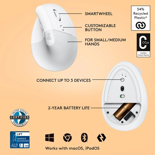 Logitech Lift, Maus – Bild 7