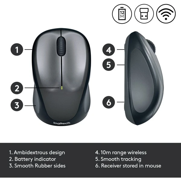 Logitech M235 Wireless, Maus – Bild 5