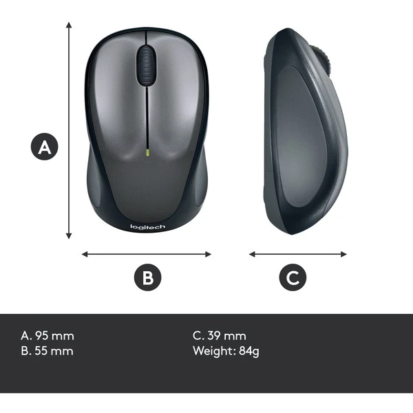 Logitech M235 Wireless, Maus – Bild 6