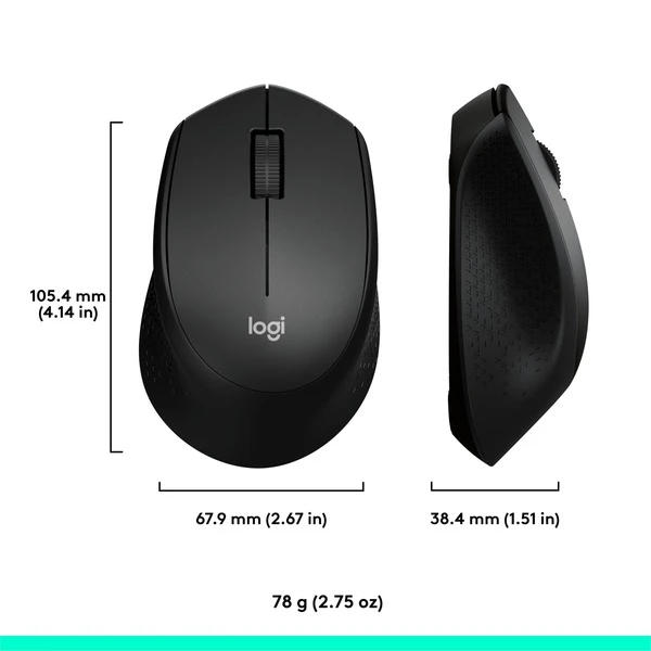 Logitech M330 Silent Plus, Maus – Bild 8