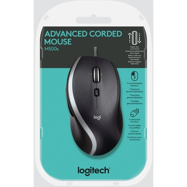 Logitech M500s Corded, Maus – Bild 9