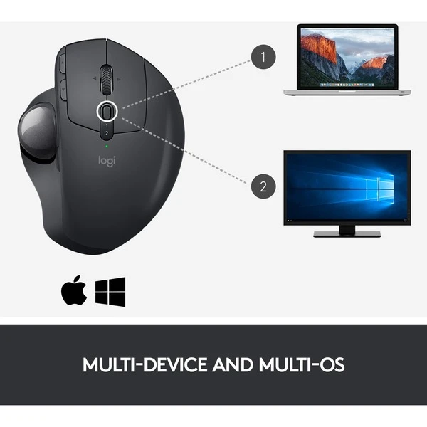 Logitech MX ERGO, Trackball – Bild 12