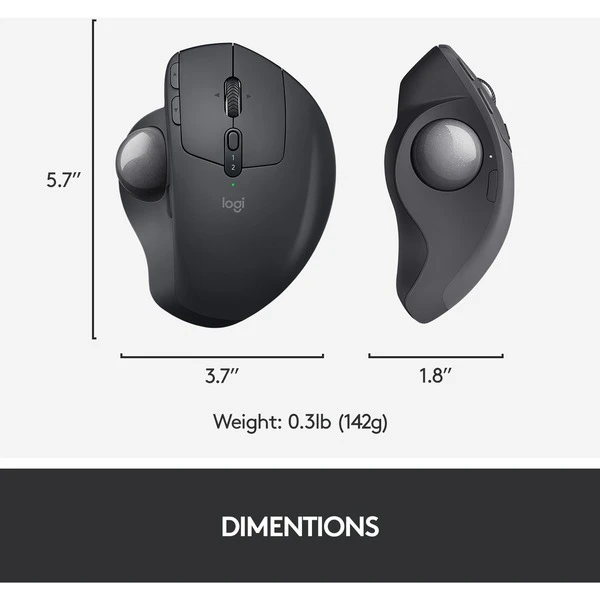 Logitech MX ERGO, Trackball – Bild 7