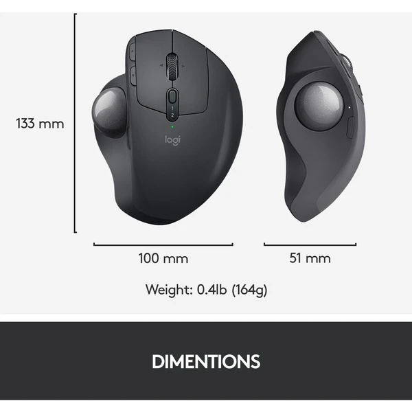 Logitech MX ERGO, Trackball – Bild 8