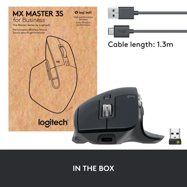 Logitech MX Master 3S For Business, Maus – Bild 10
