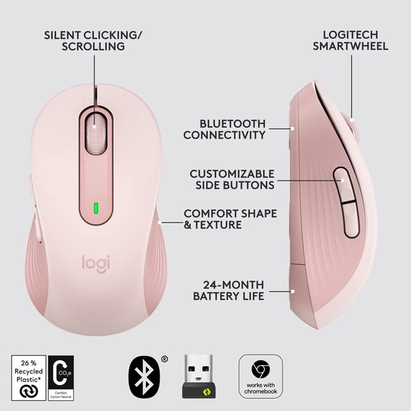 Logitech Signature M650 Wireless, Maus – Bild 9