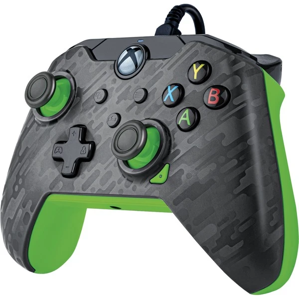 PDP Wired Controller - Neon Carbon, Gamepad – Bild 3