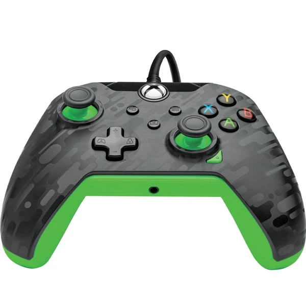 PDP Wired Controller - Neon Carbon, Gamepad – Bild 4