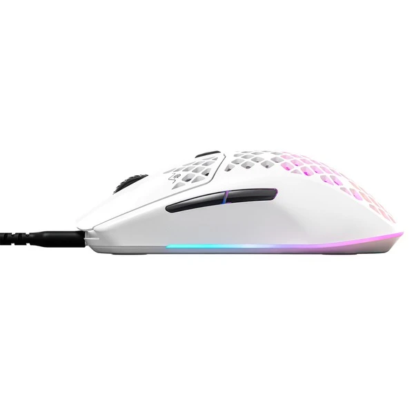 SteelSeries Aerox 3 Snow 2022, Gaming-Maus – Bild 5
