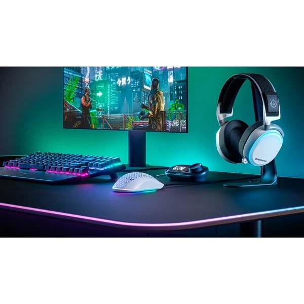 SteelSeries Aerox 3 Snow 2022, Gaming-Maus – Bild 7
